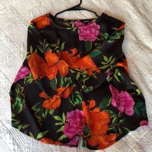 Express blouse, floral, size XS